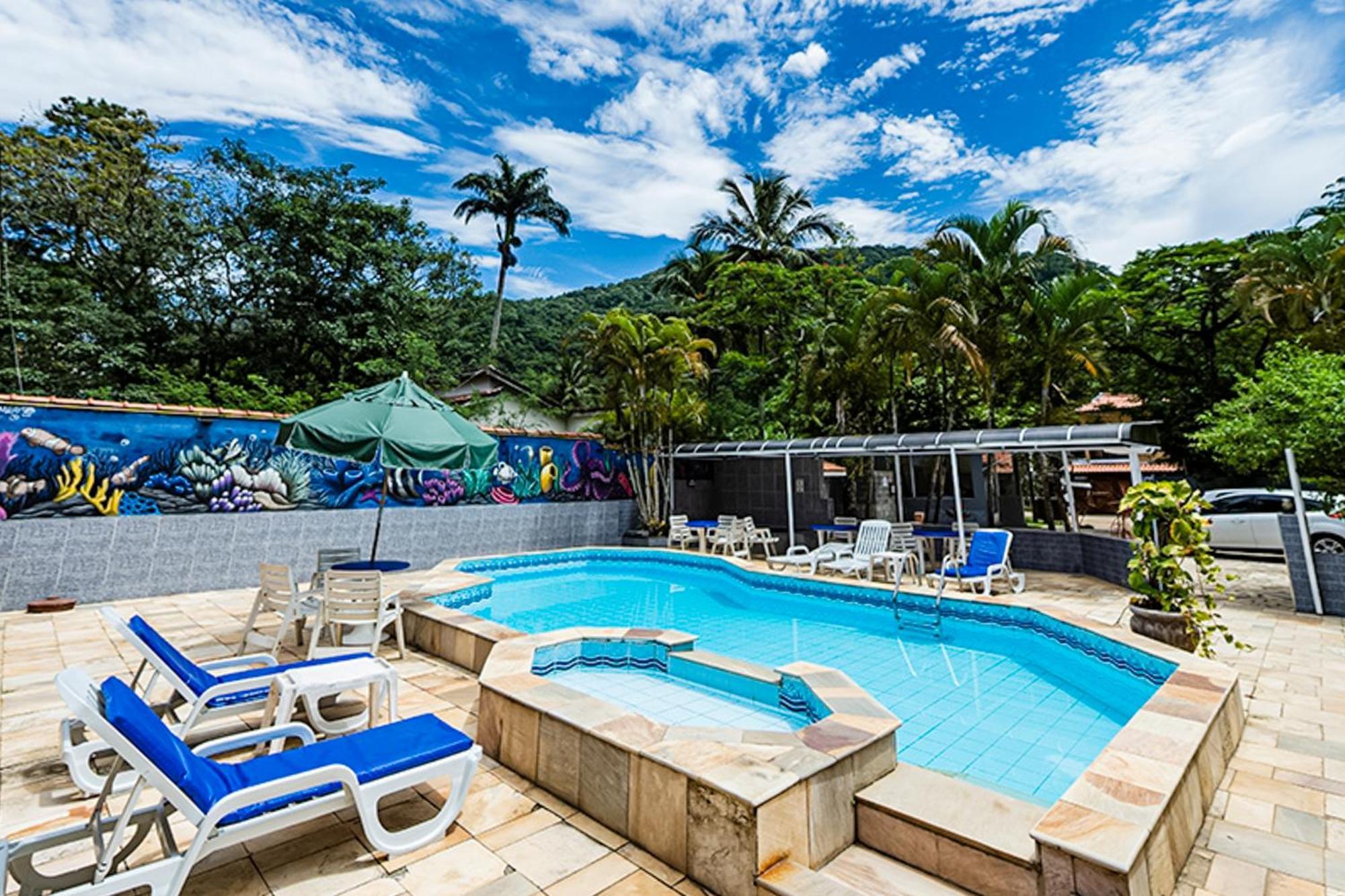 Velinn Pousada Ubatuba Tropical Kültér fotó